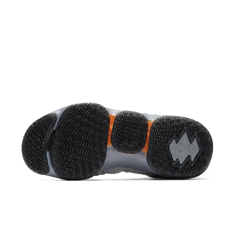 Nike LeBron 15 Safety Orange (GS) Dark Grey/Safety Orange-Wolf Grey-Black (922811-080)