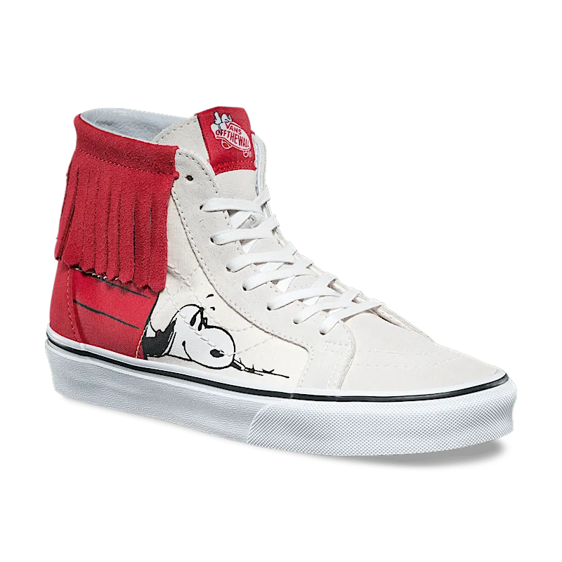 Vans Sk8-Hi Moc Peanuts Dog House Dog House/Bone (VN0A344LOQT)