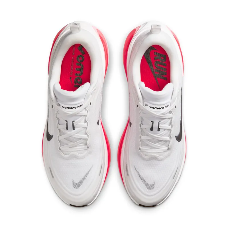 Nike Vomero Plus “White / Bright Crimson” (HV8150-100)