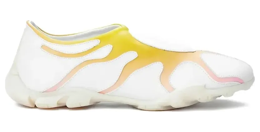 Rombaut Sneakers met golfpatroon – Wit (S25T008)
