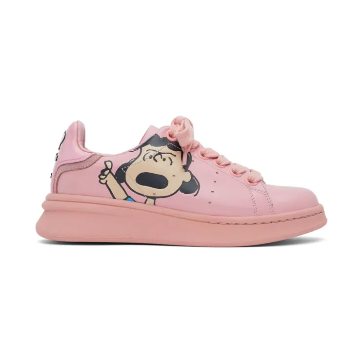 Marc Jacobs Pink Peanuts Edition The Tennis Shoe Sneakers (M9002308)