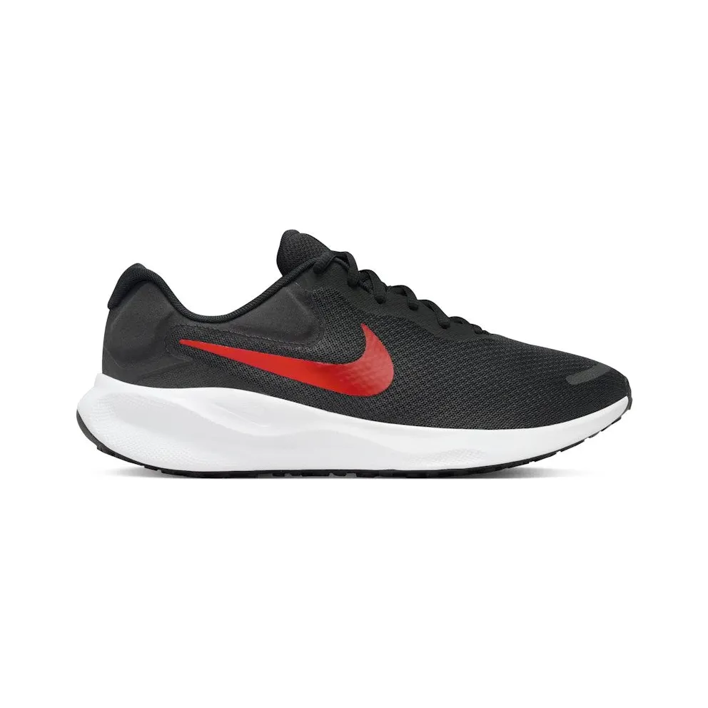 Nike Revolution 7 Black White University Red (FB2207-003)