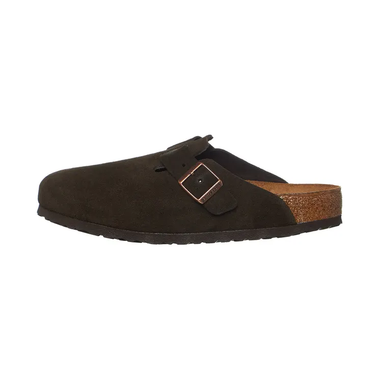 Birkenstock Boston Soft Footbed Suede Mocca (0660461)