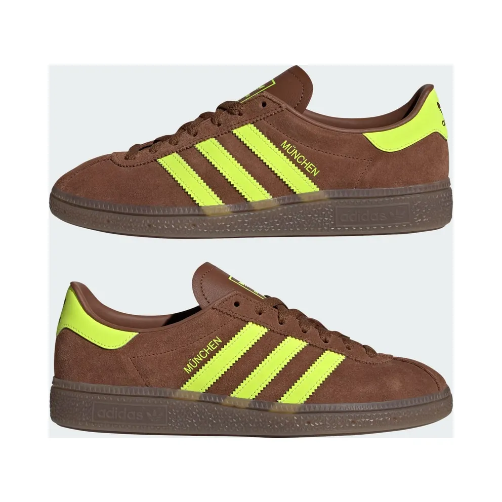 Adidas Muenchen Preloved Brown / Solar Yellow / Gum (JS3996)