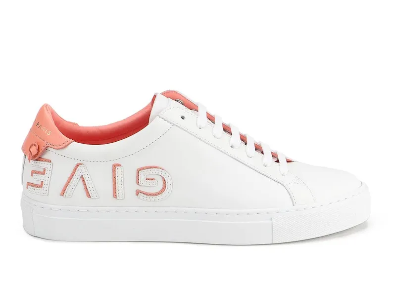 Givenchy Urban Street Low Logo White Flamingo (BE0003E0DF-672)