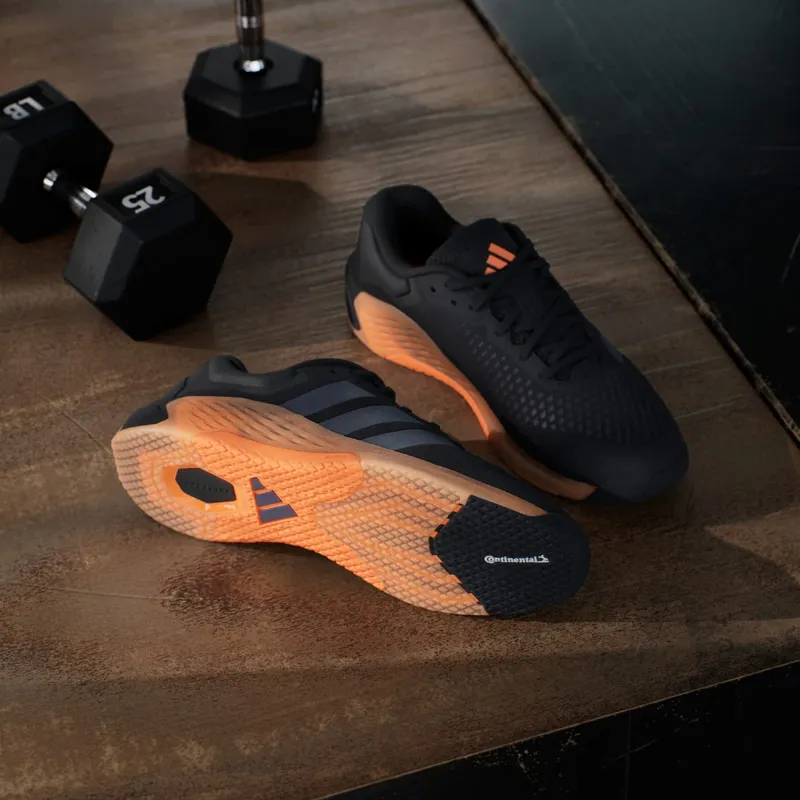 Adidas Dropset 4 Training Core Black / Aurora Onix / Lucid Orange (JR4677)