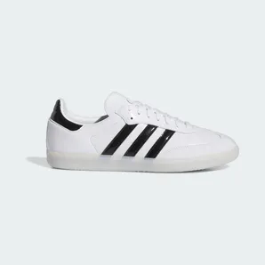 adidas Dill Samba Patent Leather Cloud White / Core Black / Gold Metallic (IE5158)