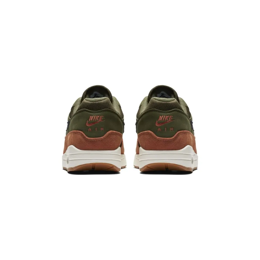 Nike Air Max 1 Olive Canvas Dark Russet Olive Canvas/Black-Dark Russet-Sail (AH8145-301)