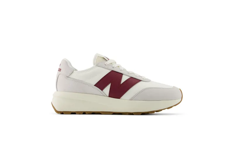 New Balance 370 Sea Salt Classic Crimson Gum (U370CB)