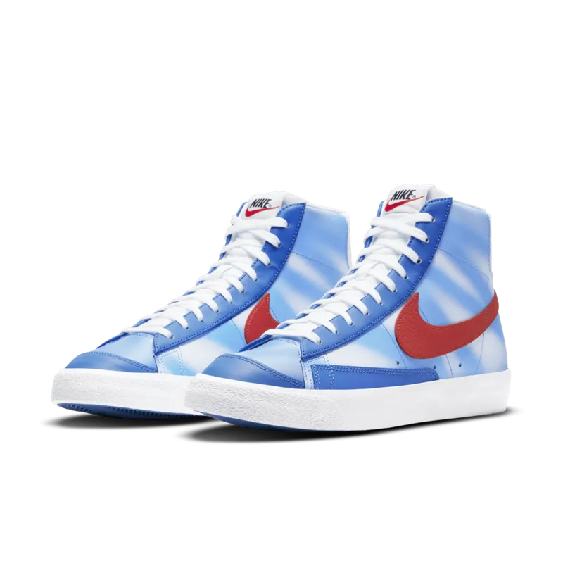Nike Blazer Mid 77 Pacific Blue Red Pacific Blue/White-University Red (DC1405-400)