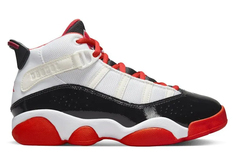 Jordan 6 Rings White Black Sail Team Orange (DV1343-108)