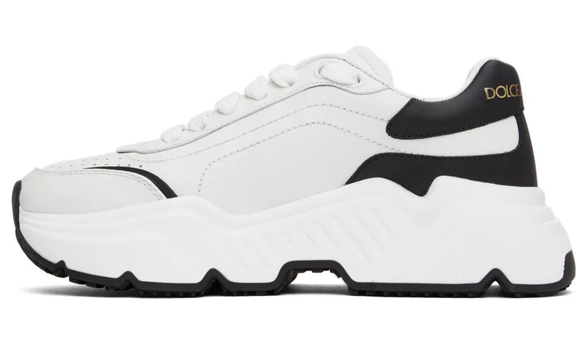 Dolce & Gabbana White & Black Daymaster Sneakers (CK1791 AX589) (3)