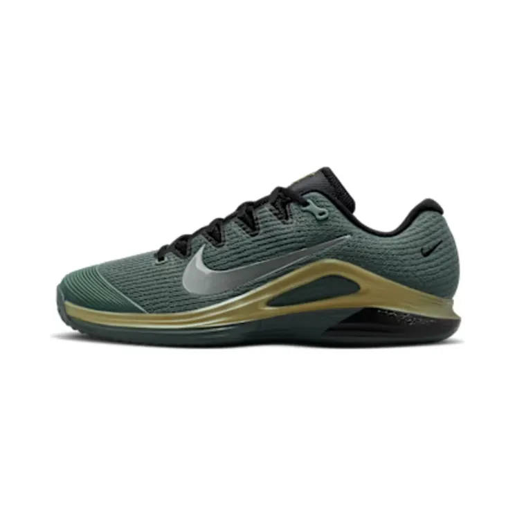 Nike Vapor 12 PRM Clay Court “Camo Green / Metallic Gold / Black / Pure Platinum” (IM3802-300)