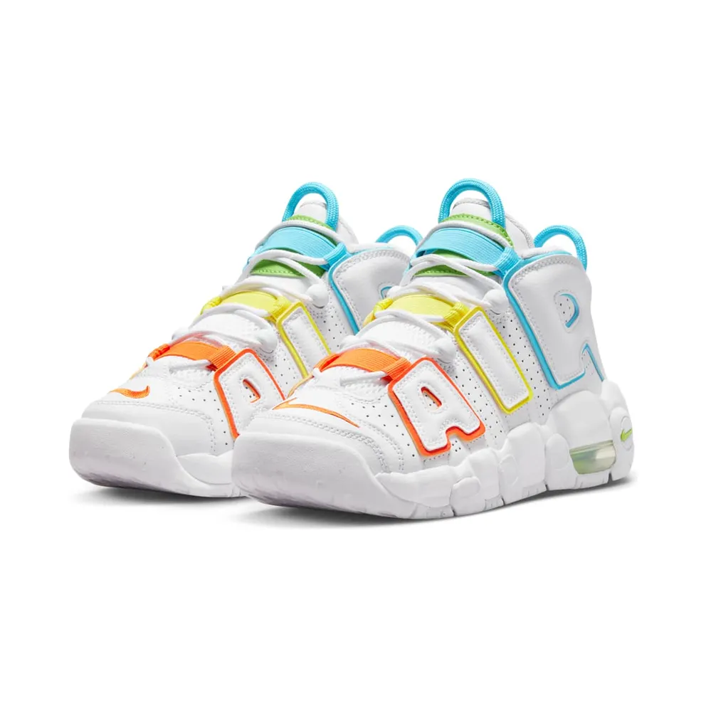 Nike Air More Uptempo GS “White Multi-Color” (FJ4624-100)