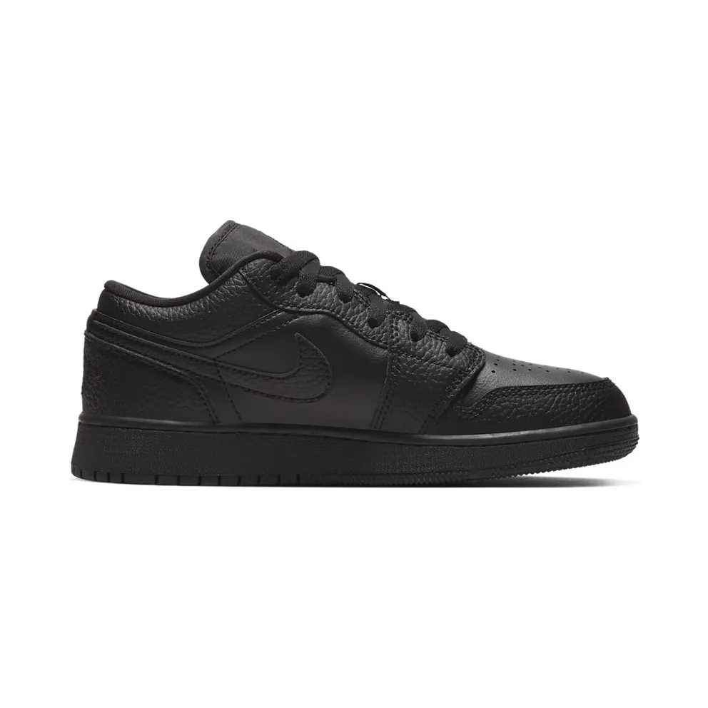 Air Jordan 1 Low Older Kids’ Black (553560-091)