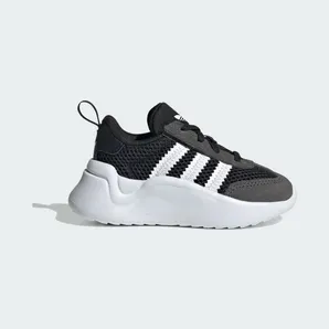 adidas Adifom 70s Comfort Closure Elastic Laces Shoes Kids “Core Black / Cloud White / Grey Six” (IG4312)