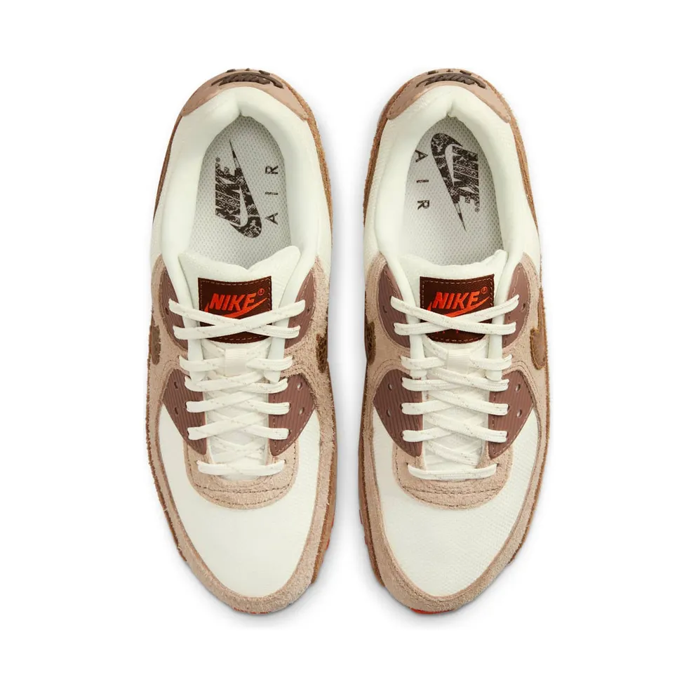 Nike AIR MAX 90 “Pale Ivory Snakeskin Swoosh” (DX9502-100)