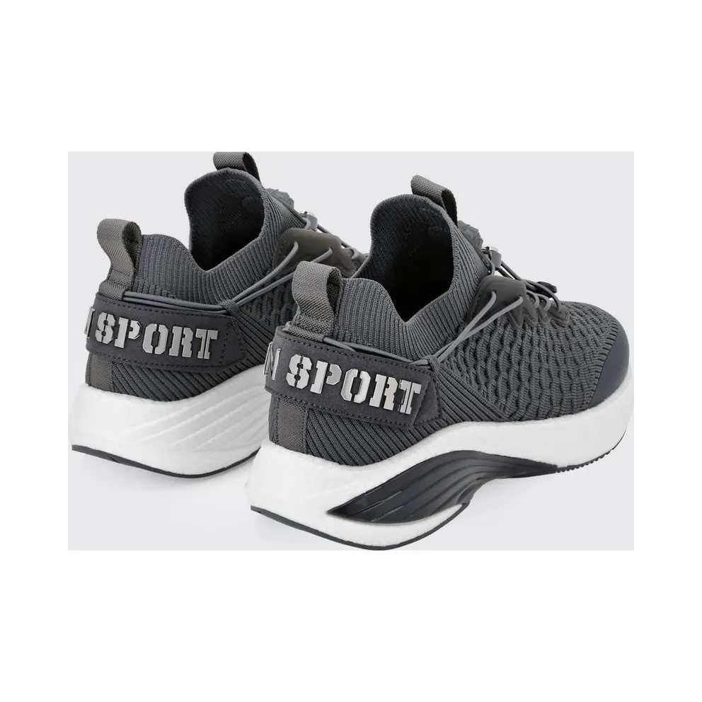 Plein Sport Crochet Knit Grey (SAESUSC0751STE003N72)