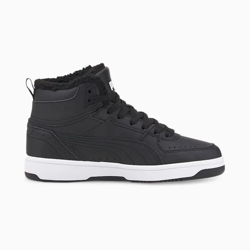 Puma Rebound Joy Fur White/Black (375477-01)
