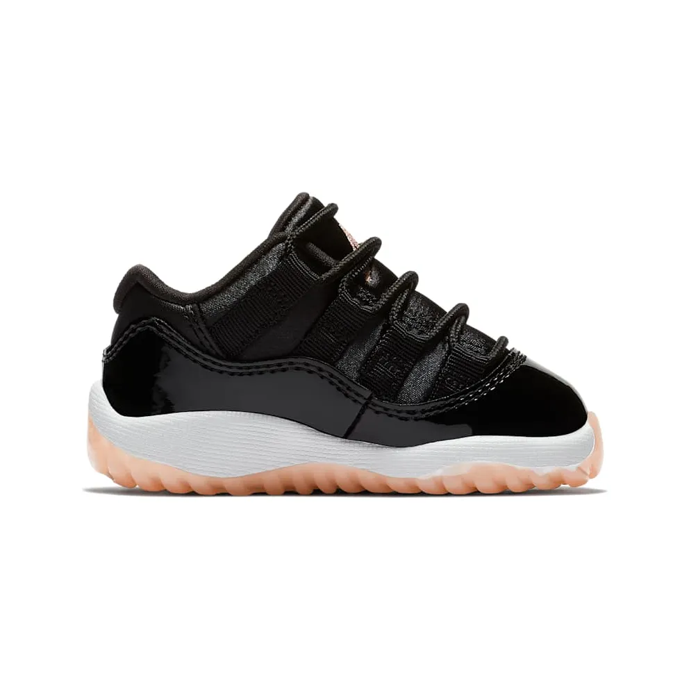 Jordan 11 Retro Low Bleached Coral (TD) Black/White-Bleached Coral (645107-013)