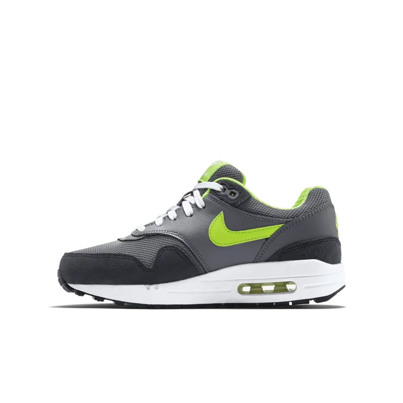 Nike Air Max 1 OG Cool Grey Volt (GS) Grey / Volt (555766-045)