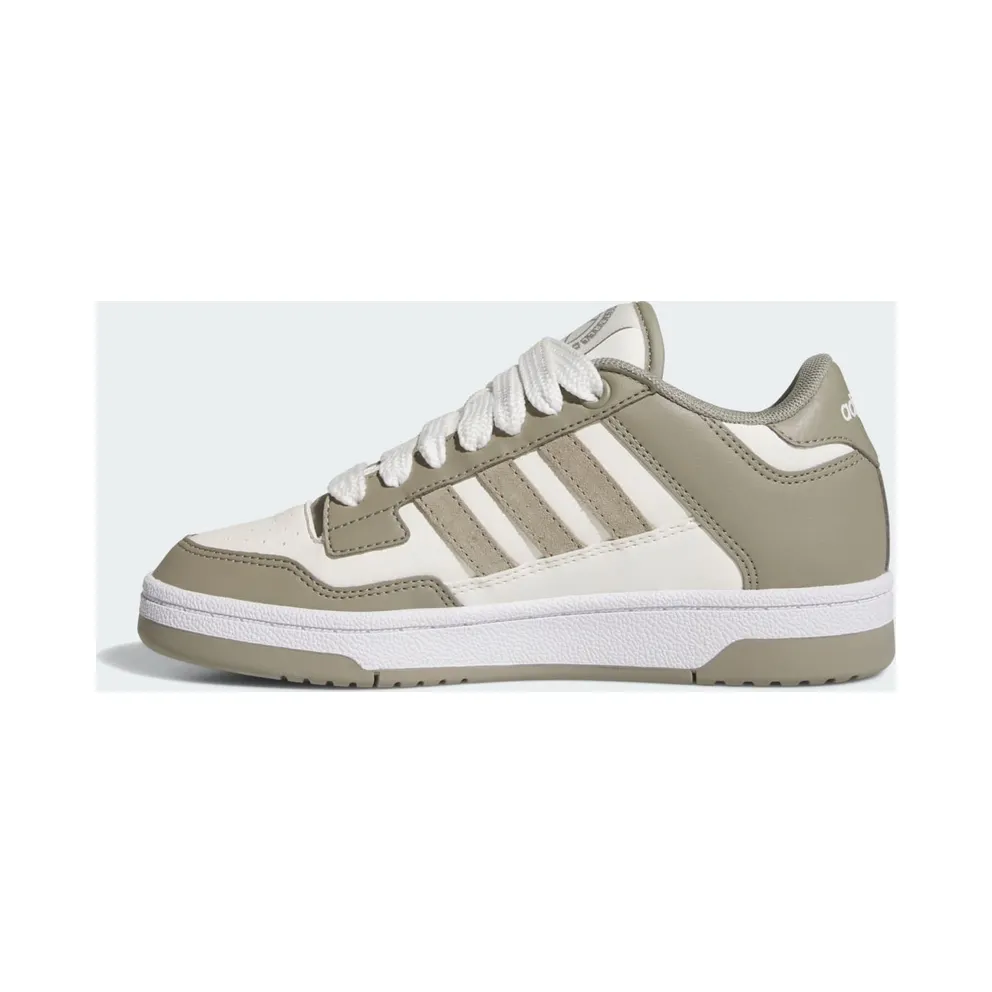 Adidas Rapid Court Low Silver Pebble / Cloud White / Cloud White (JR0165)