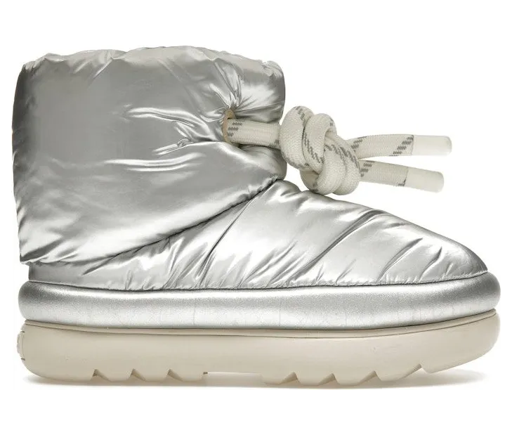 UGG Classic Maxi Short Boot Metallic Silver (1135153-MSLV)