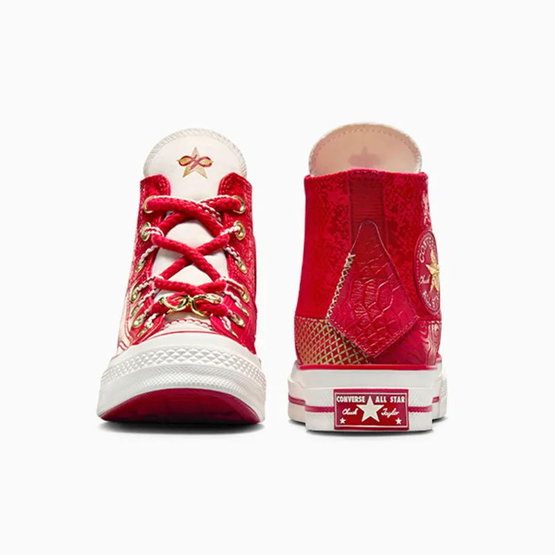 Converse Chuck 70 Hi Lunar New Year Enamel Red Snakeskin (A13349C)