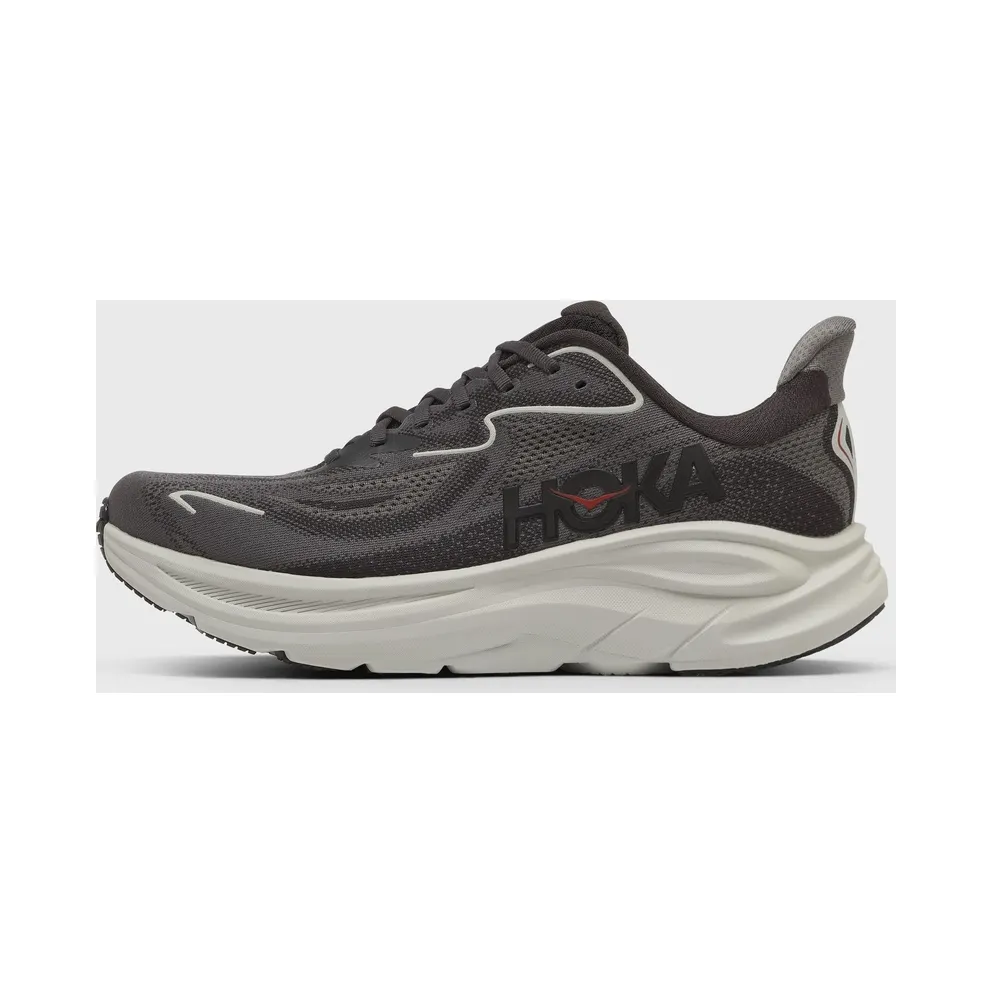 Hoka One Clifton 10 Carbon Black Satellite Grey