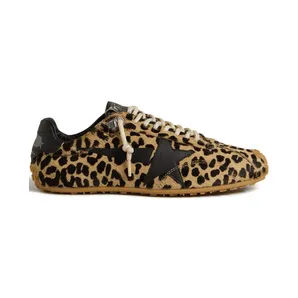 Golden Goose Marathon Speed met luipaardprint “Brown” (GMF00923F007409)