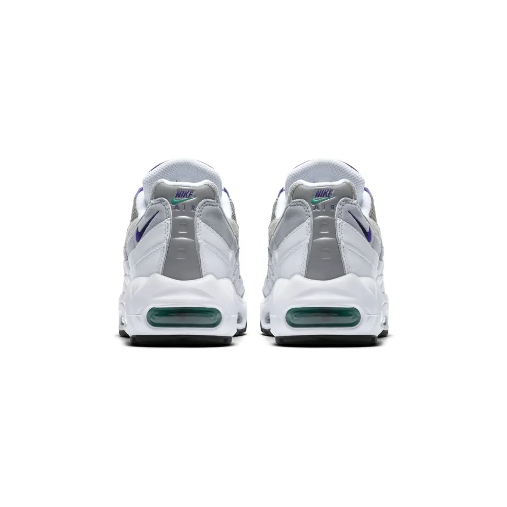 Nike Air Max 95 Grape 2018 (W) White/Court Purple-Emerald Green (307960-109)