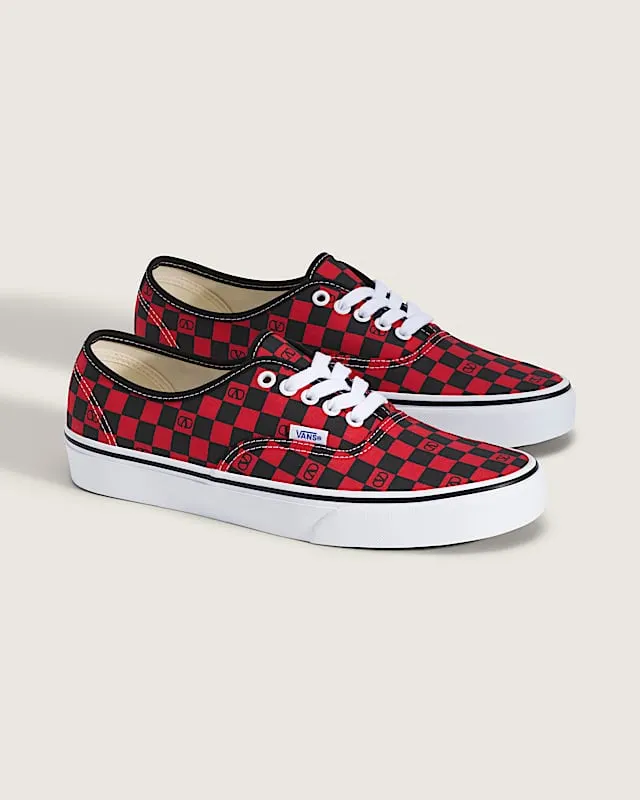 Vans Authentic Valentino Garavani Checkerboard Red (VN000Z9A9Y1)
