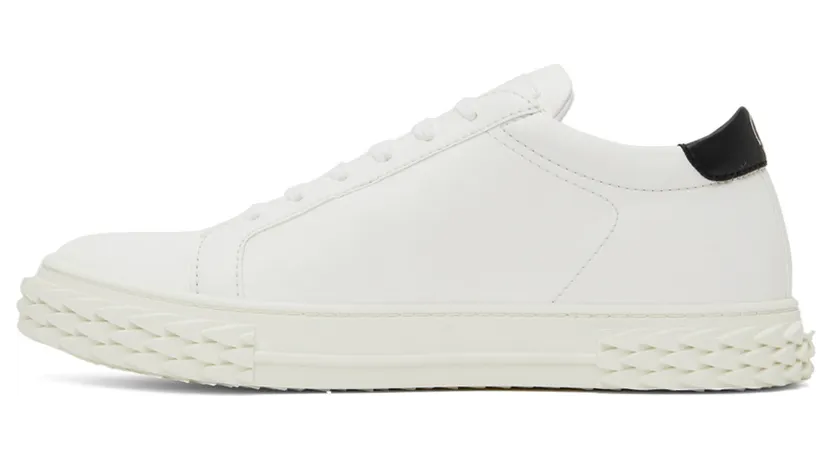 Giuseppe Zanotti White Ecoblabber Sneakers (RM20031-91665) (3)