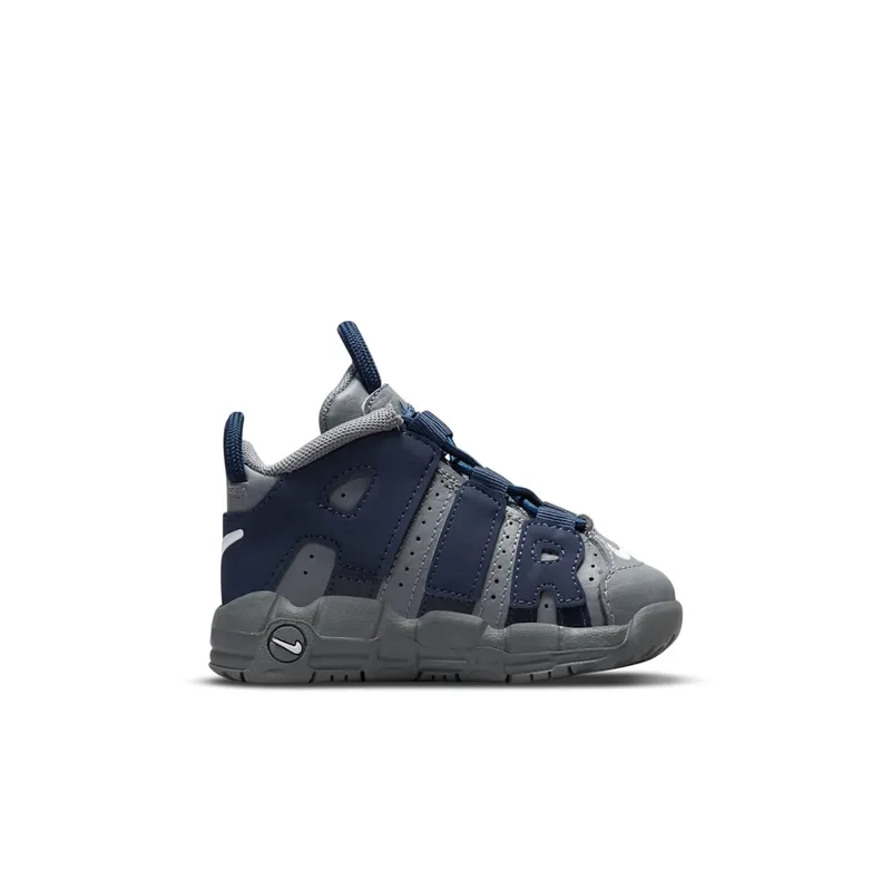 Nike Air More Uptempo Cool Grey Midnight Navy (TD) (DM3319-009)