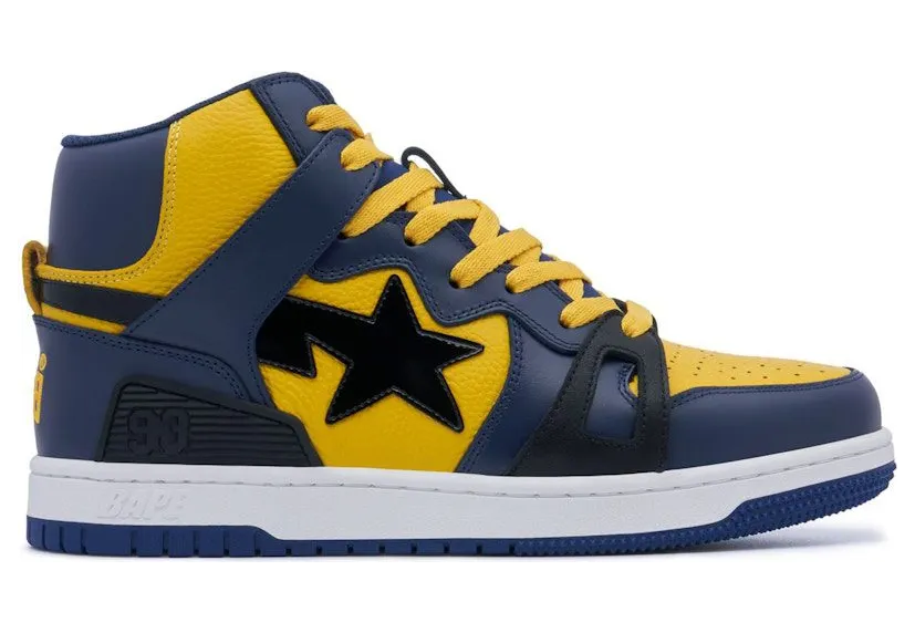 A Bathing Ape Bape Sta 93 Hi Michigan (1J30-191-019)