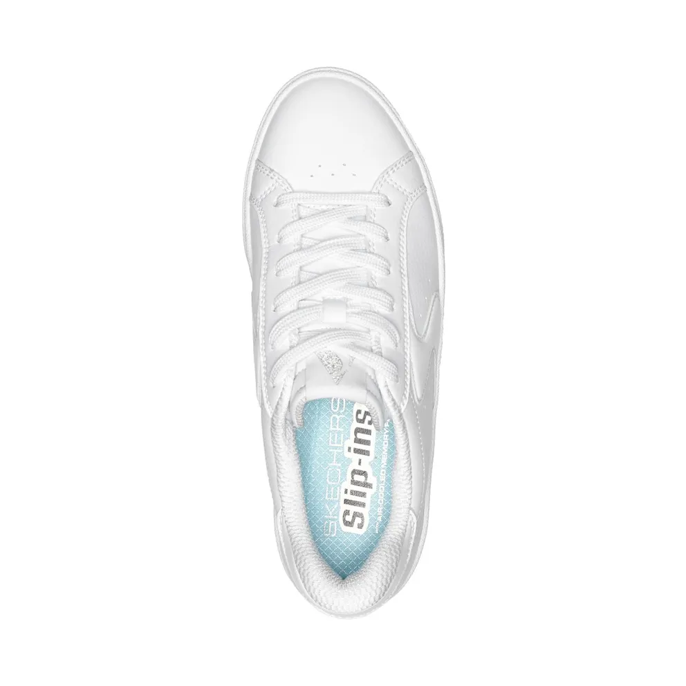 Skechers Slip-ins: Belmont – Elevated Attitude Sneaker White