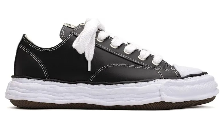 Maison Mihara Yasuhiro Peterson 23 OG Sole Leather Low Black (A11FW704-BLK)