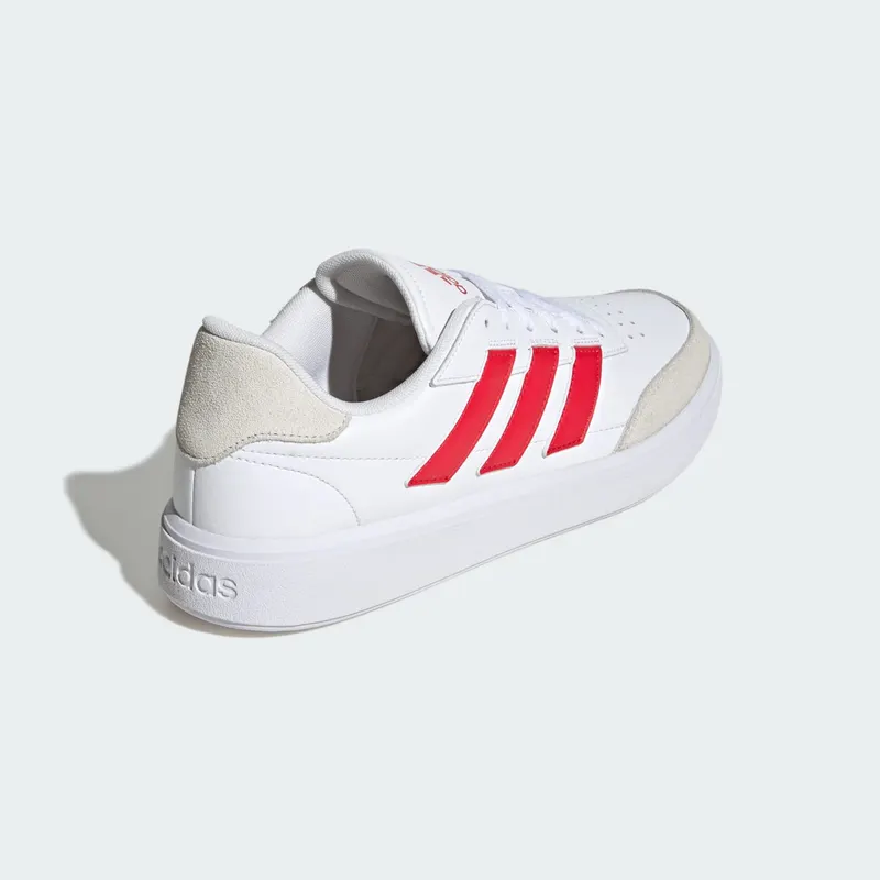 Adidas Courtblock Cloud White / Pure Ruby / Off White (JP5342)