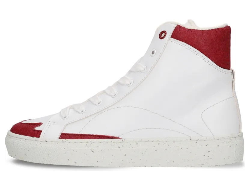 Nae Vegan Shoes Nae Vegan Red / White (LONDONREDAPPLESKIN40)