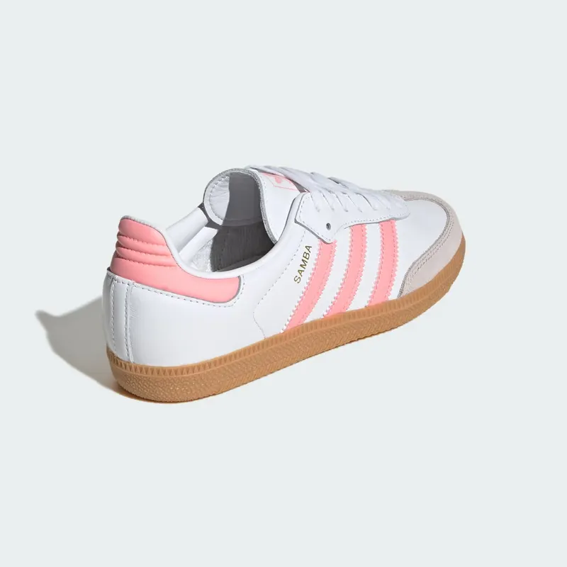 Adidas Samba OG Kids Cloud White / Semi Pink Spark / Gum (JP5480)