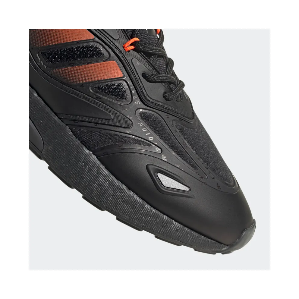adidas ZX 2K Boost 2.0 Core Black / Solar Red / Carbon (GZ9087)