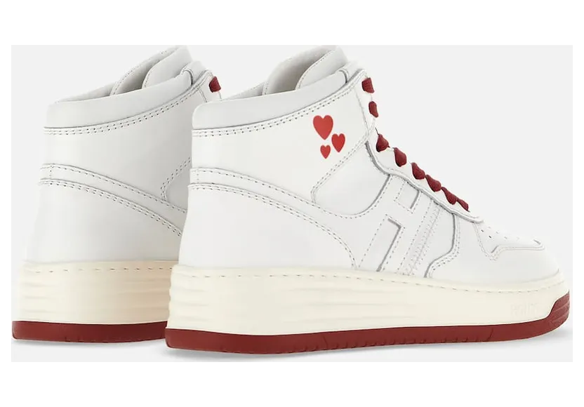 Sneakers Hogan H630 High Top – Valentine’s Day White (HXW6300EY20R37B001) (2)