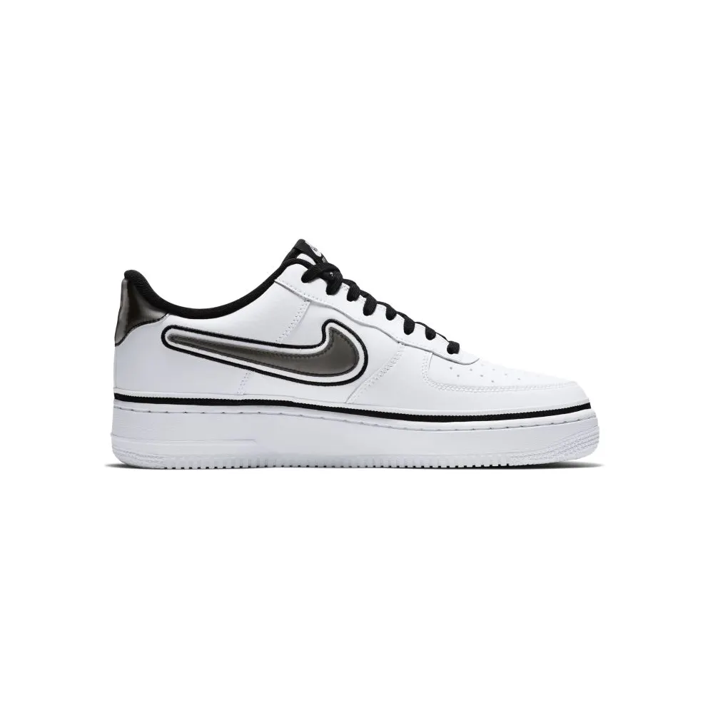 Nike Air Force 1 Low Sport NBA White Black White/Black-White (AJ7748-100)