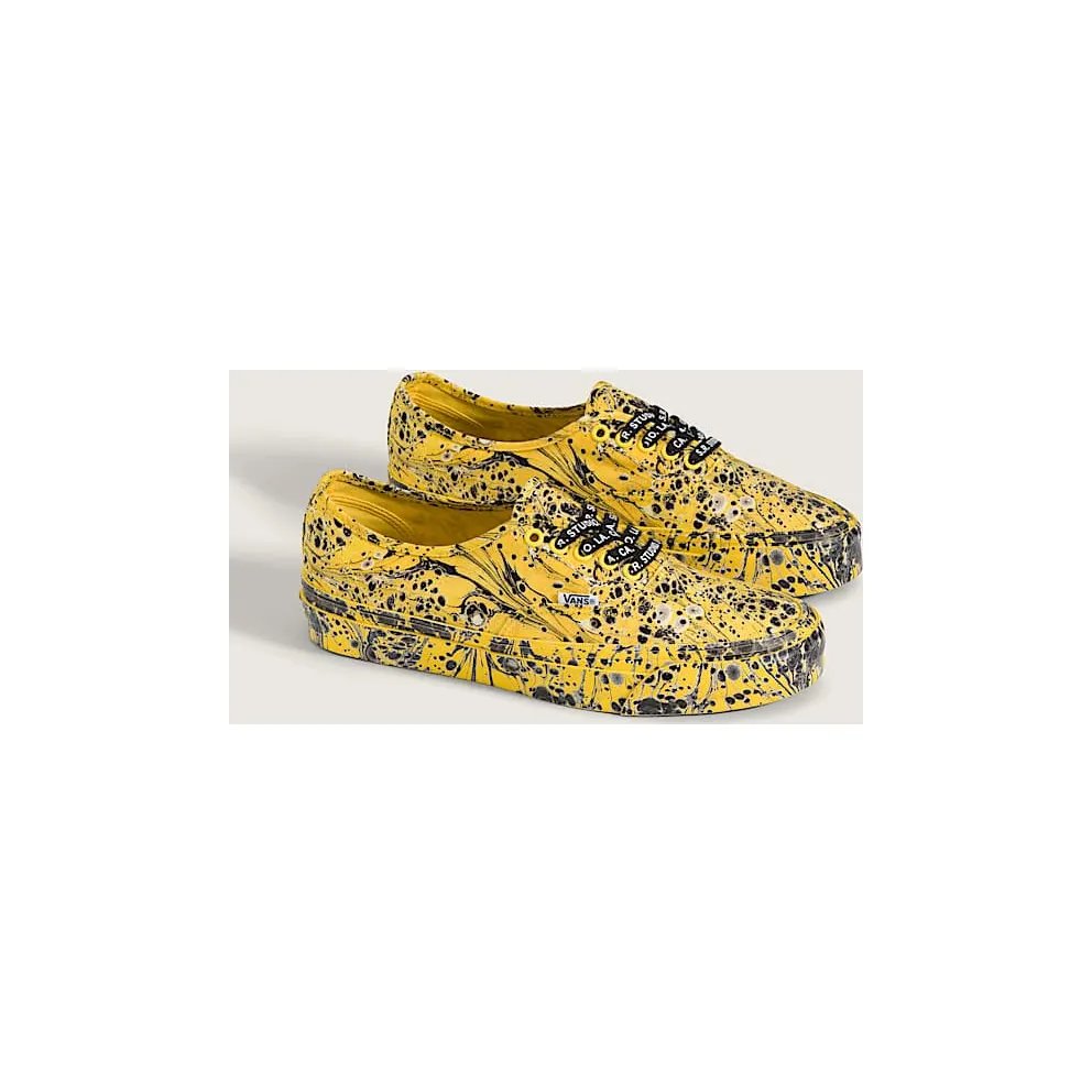 Vans Authentic S.R. Studio LA. CA. Black Yellow (VN000DCNFAS)