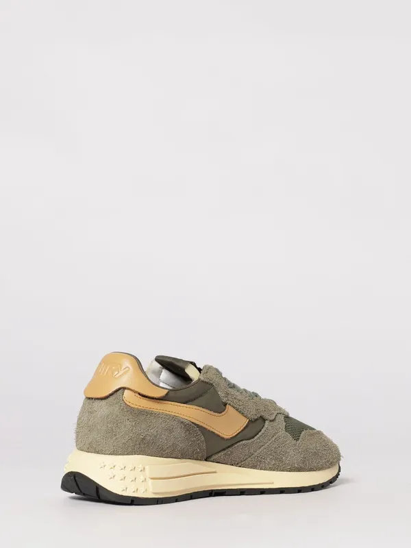 Autry Reelwind in Suede and Nylon Brown (WWLMUT44)