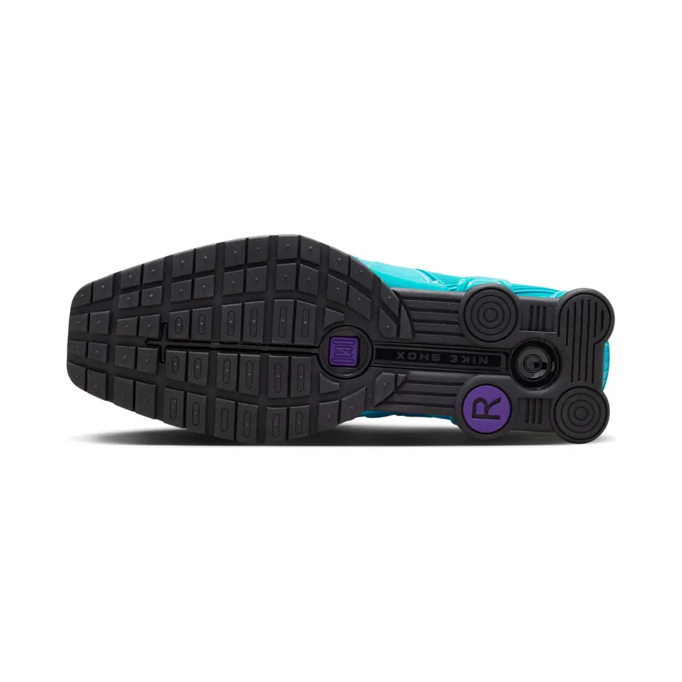 Nike x Martine Rose Shox MR4 Scuba Blue/Metallic Silver/Black (DQ2401-400)