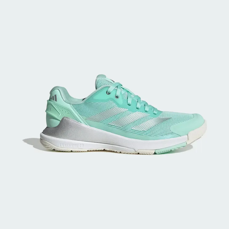 adidas Crazyquick Lightstrike Padel “Clear Mint / Silver Metallic / Cloud White” (KI3588)