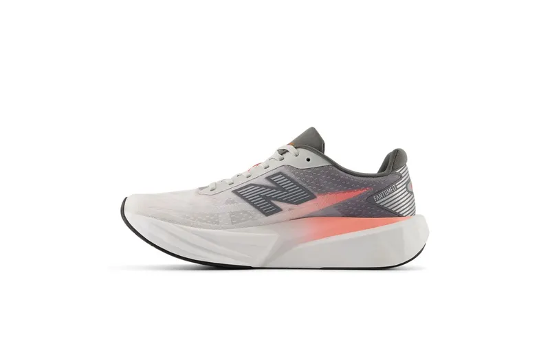 New Balance TCS NYC Marathon FuelCell Rebel v5 Grapefruit Grey Matter Poppy (MFCXNY5)