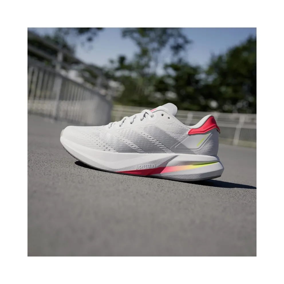 Adidas Duramo Speed 2 Running Shoes Cloud White / Silver Metallic / Lucid Red (IF9392)