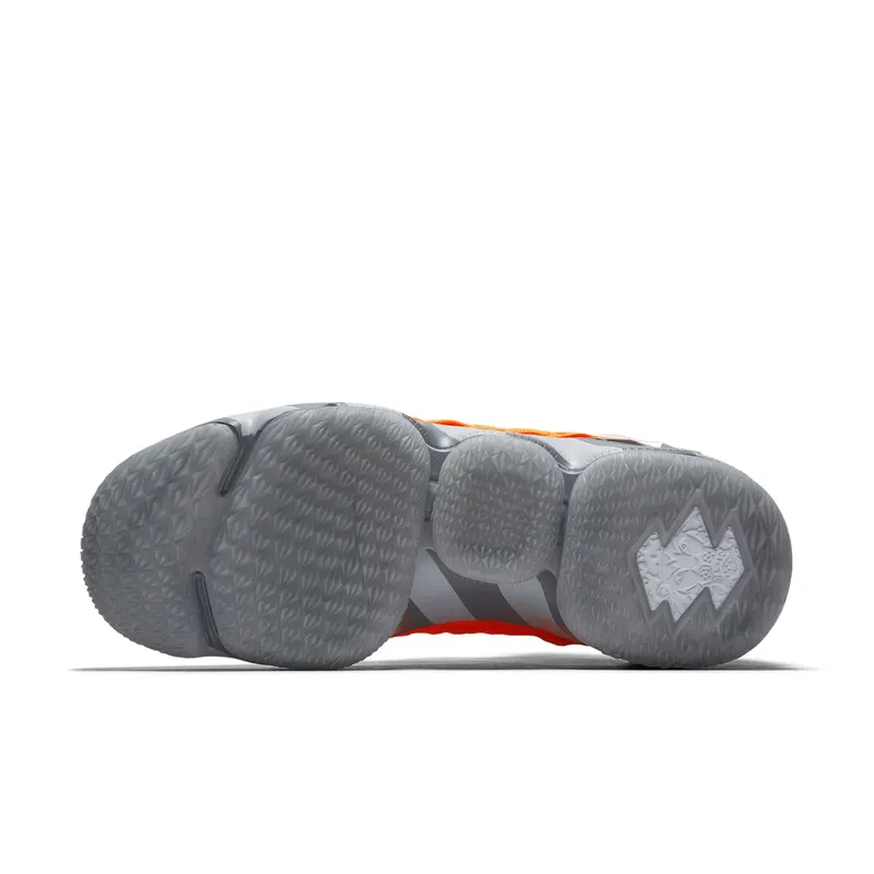 Nike LeBron 15 Orange Box (House of Hoops Special Box and Accessories) Total Orange/White-Mine Grey (AR5125-800)